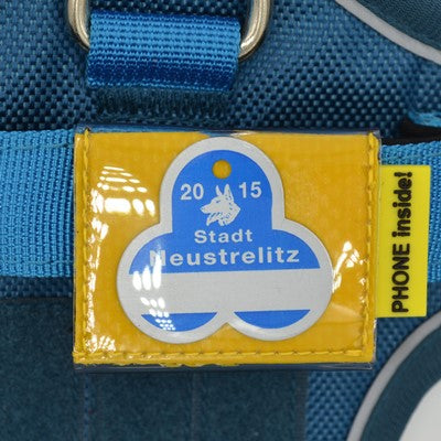 josi.li Schutzhülle für Hundemarke, Hundemarkentasche, Schwimmtaugliche Hundemarkentasche für Halsband und Geschirr