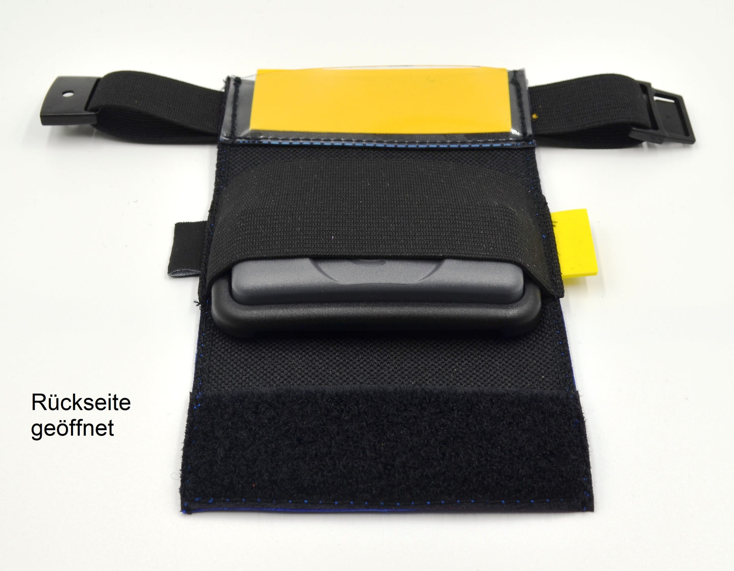 josi.li GPS Befestigung: Hochwertige Tracker Tasche aus Leder mit Nylon kombiniert für alle Trackermodelle - Aktive Hunde - Farbwahl - Sicherer Verschluss