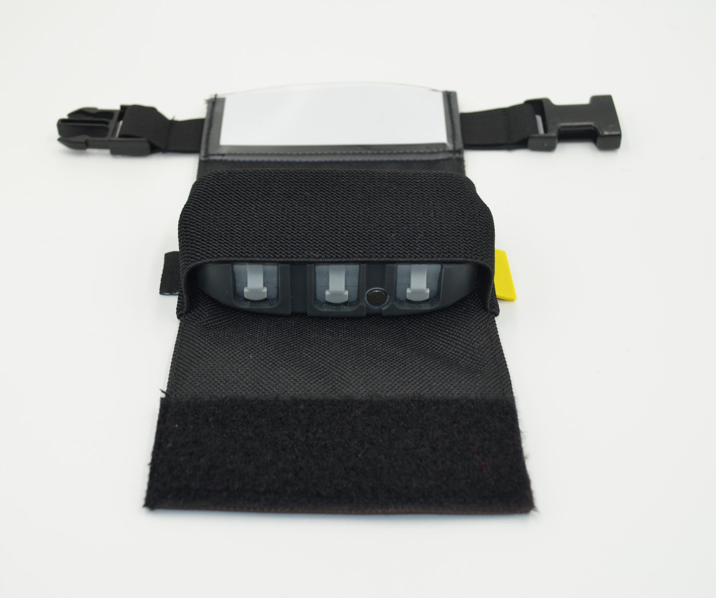 josi.li Tracker-Tasche, sichere Befestigung für große Tractive Tracker, XL, Adventure, Dog 4, Dog 6, Nylon extra stark, schwarz, sicherer Verschluss