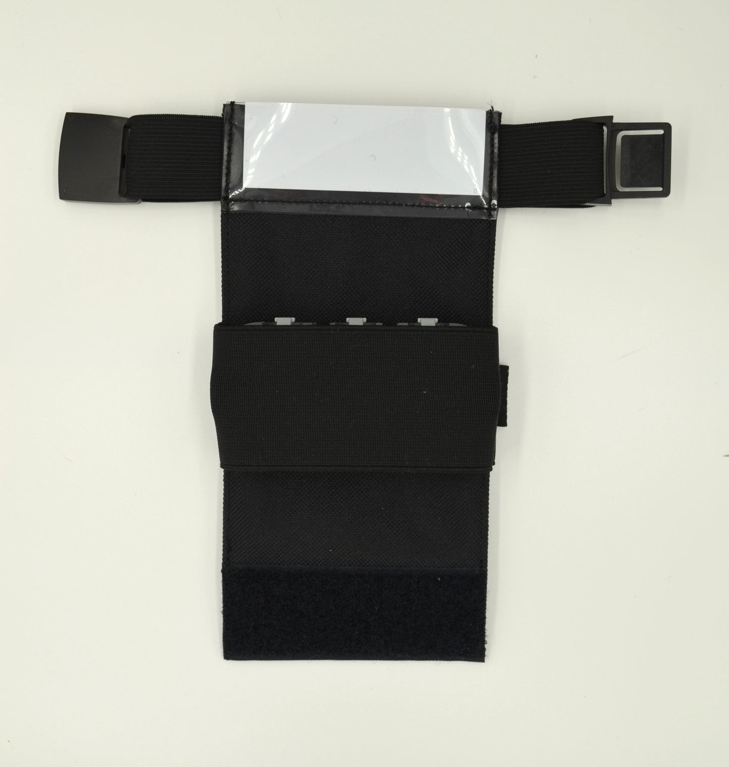 josi.li GPS Tracker-Tasche für Hunde und Pferde, für Tractive XL, Adventure, Dog 4, Dog 6, PAJ,Nylon extra stark, schwarz, sicherer Verschluss, mit floureszierender Bestickung