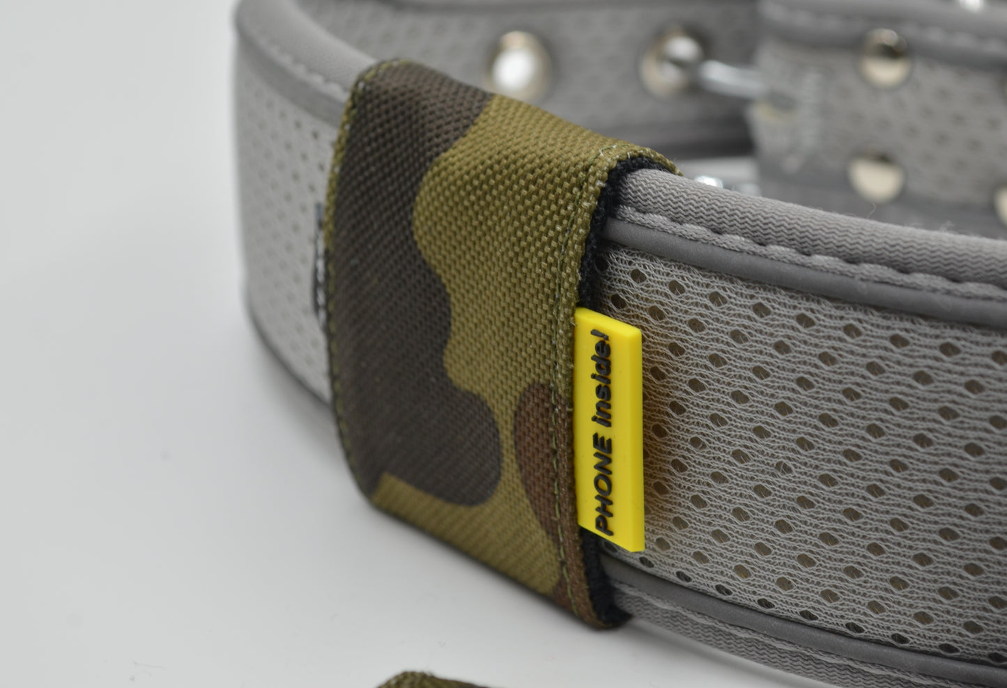 josi.li Nylon GPS Tracker Tasche für AirTag und Chipolo One - Schwimmtauglich - Camouflage, sicherer Verschluss