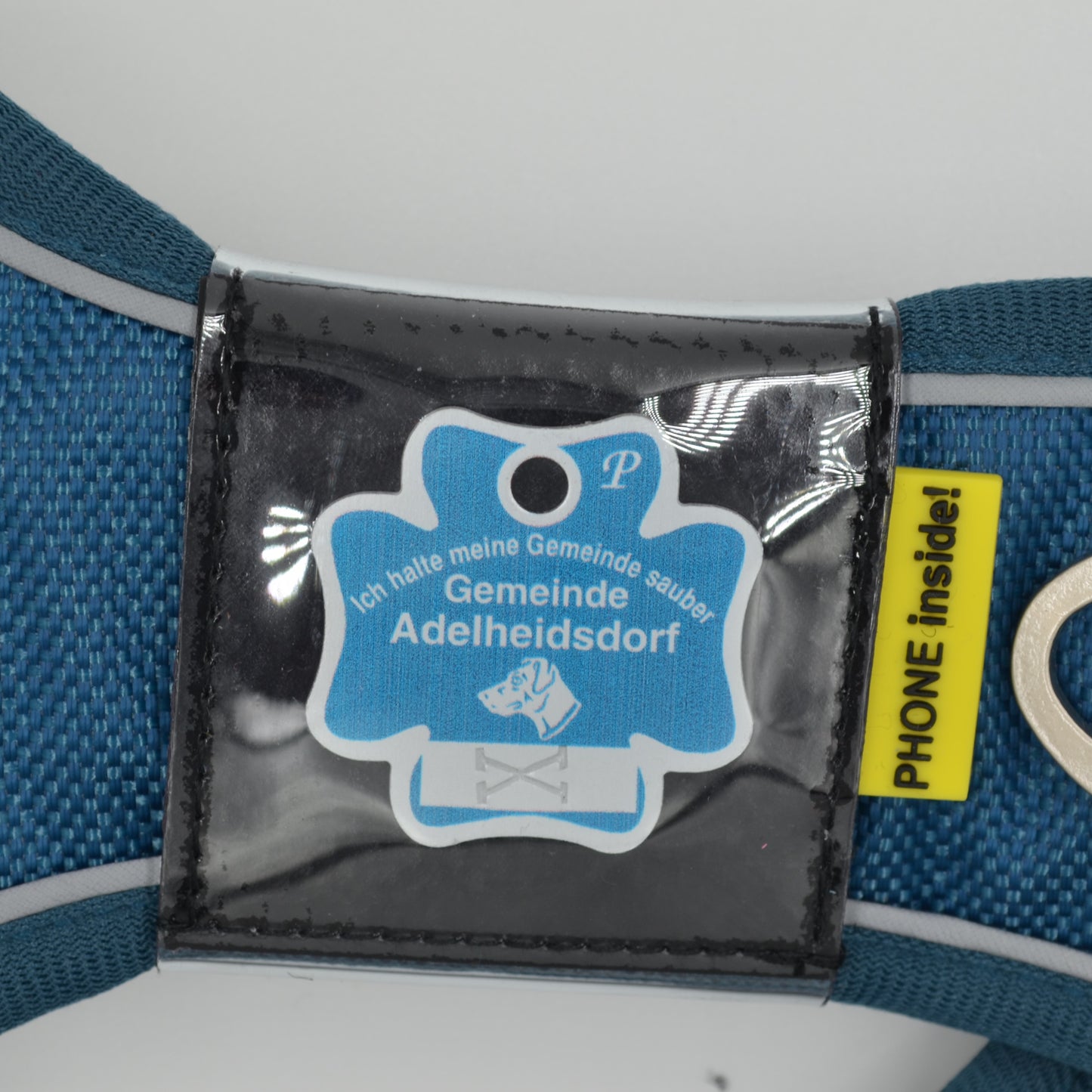 josi.li Schutzhülle für Hundemarke, Hundemarkentasche, Schwimmtaugliche Hundemarkentasche für Halsband und Geschirr