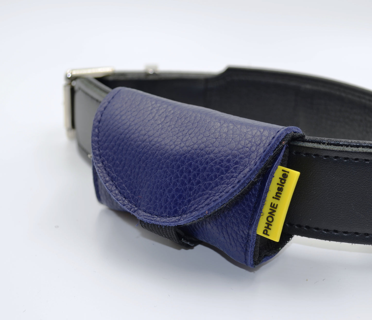 josi.li GPS Befestigung: Hochwertige Tracker Tasche aus Leder für Tractive Dog 4